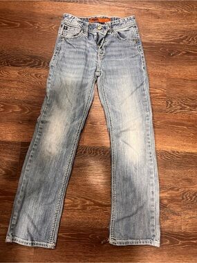 Kids Light Blue Denim Jeans - Casual Straight Leg
